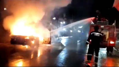 Satu Orang Terluka Akibat Mobil Terbakar di Kuningan Jawa Barat