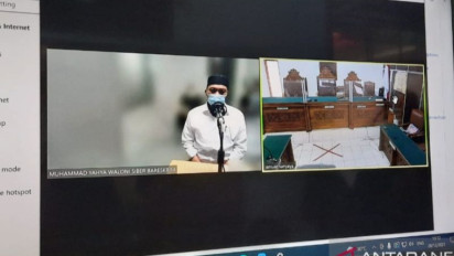 Terdakwa Yahya Waloni Dituntut Pidana 7 Bulan Penjara