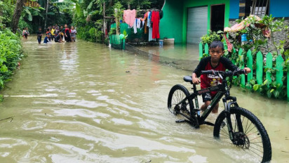 Banjir di Bojonegoro Meluas, Rumah Warga di Empat Desa Terendam