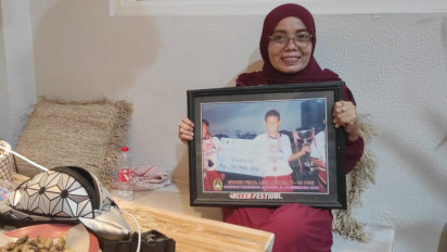 Jelang Piala AFF 2020, Keluarga, Kerabat dan Tetangga Evan Dimas Sewa Wide Screen untuk Nonton Bareng