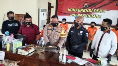 Kembangkan Penyidikan Pembunuhan Balita, Polres Demak Ungkap Sindikat Uang Palsu