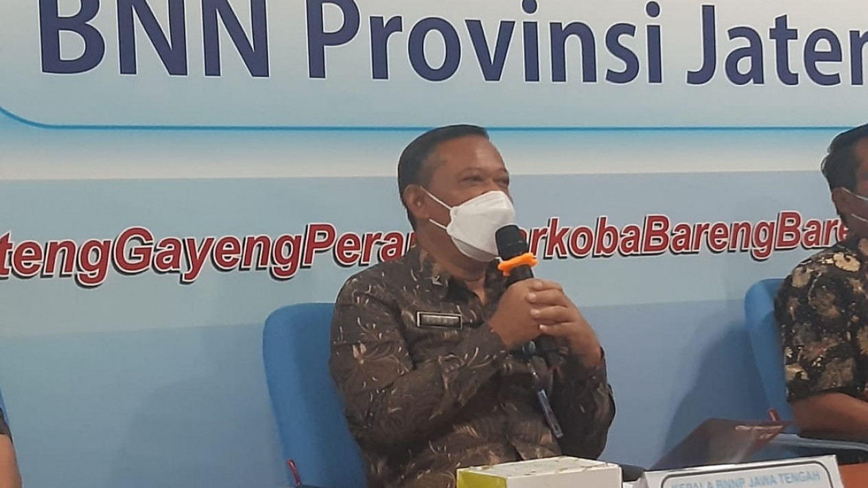 BNNP Jawa Tengah Masih Temukan Banyak Modus untuk Edarkan Narkoba
            - galeri foto