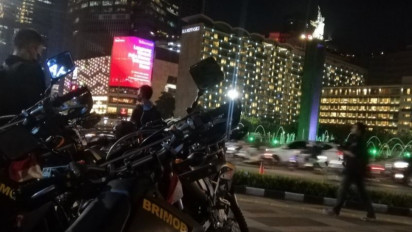 11 Kawasan di Jakarta Diberlakukan "Crowd Free Night", Sudirman-Thamrin Ramai Lancar