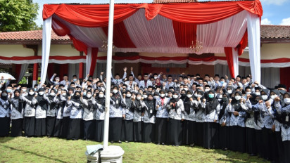 Wow! Penghujung Tahun 2021, Bupati Kebumen Lantik 1.003 Pejabat PNS