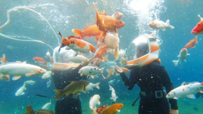 Liburan, Segarnya Menikmati Wisata Walker Air Tawar Umbul Ponggok di Klaten