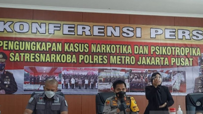 Polres Jakpus Gagalkan Peredaran Sabu 25 kg untuk Pasokan Tahun Baru