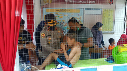 Heroik, Paman Selamatkan Keponakan yang Terseret Arus di Pantai Karang Hawu Sukabumi