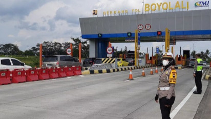 Lalu Lintas Libur Nataru, Gerbang Tol Boyolali Alami Peningkatan