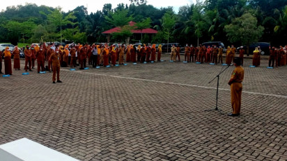 Ratusan Pegawai di Lingkungan Pemkab Madina Mangkir Pada Hari Pertama Masuk Kerja 2022