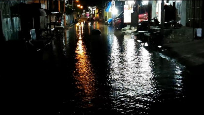 Drainase Buruk, Banjir Rob Kerap Rendam Ratusan Rumah Warga di Kabupaten Kepulauan Selayar Sulawesi Selatan