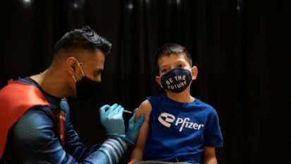 AS Izinkan Vaksin Covid-19 Pfizer untuk Suntikan Ketiga Anak 12-15 Tahun