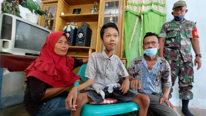 Alami Sakit Polio Sejak Usia Sembilan Tahun, Warga Serdangbedagai Butuh Perhatian Pemerintah