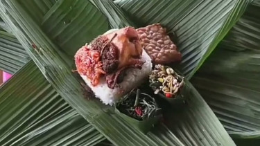 Menikmati Nasi Nyangku Khas Lereng Slamet, Seperti Mengunyah Masa Lalu