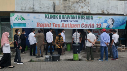 Gawat, Puluhan Jasa Rapid Tes di Sekitar Pelabuhan Ketapang Ternyata Belum Berizin