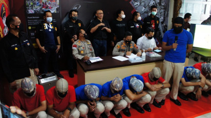 Aniaya Juniornya Hingga Luka, 10 Taruna Pelayaran Diamankan Polrestabes Semarang