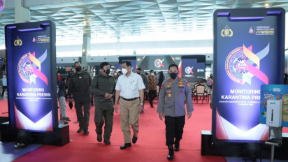 Kapolri Luncurkan Aplikasi Monitoring Karantina Presisi Untuk Tindaklanjuti Instruksi Presiden Soal Karantina PPLN