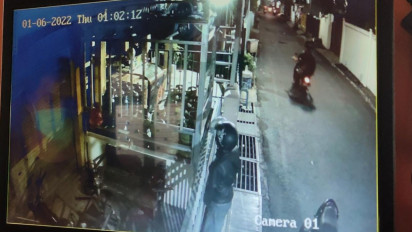 Aksi Pencurian Puluhan Tabung Gas Elpiji 3 Kilogram Di Semarang Terekam CCTV