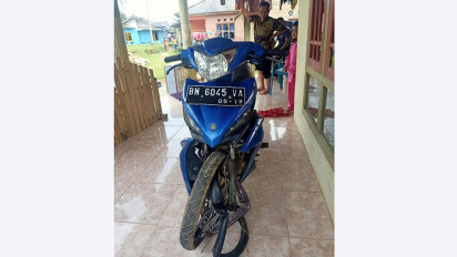 Pengendara Motor Tewas Usai Ditabrak Pengendara Motor Lain