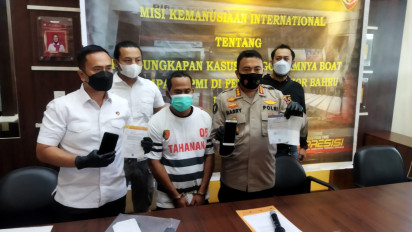 Perekrut PMI Ilegal Korban Kapal Tenggelam di NTB Ditangkap