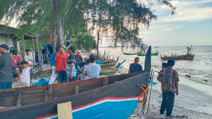 Dua Hari Tenggelam, Nelayan Kakak Beradik di Serdang Bedagai belum Ditemukan