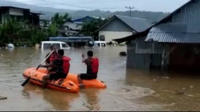 Banjir dan Longsor Melanda Sejumlah Wilayah di Kota Jayapura Papua