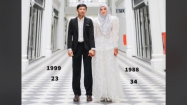 Viral Guru dan Murid yang Usianya Beda 11 Tahun Menikah Gegara Reunian