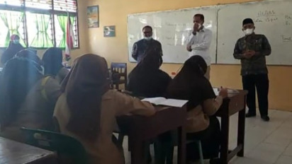 Kota Binjai dan Langkat Berlakukan PTM 100 Persen Tingkat SMA dan SMK