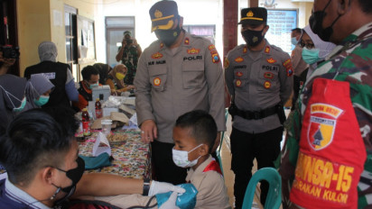 Lindungi Anak dari Ancaman Virus Covid-19, Vaksinasi Merdeka Anak Terus Digelar