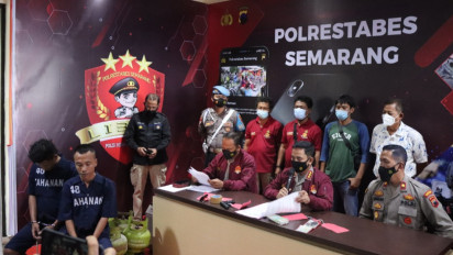 Dua Polisi Palsu di Semarang Todongkan Pistol Mainan, Dibekuk Polisi Asli