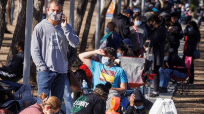 Rawat Inap Covid-19 di AS Pecah Rekor Akibat Omicron