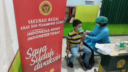 Jelang PTM 100 Persen, BIN DIY Percepat Vaksinasi Anak 6-11 Tahun