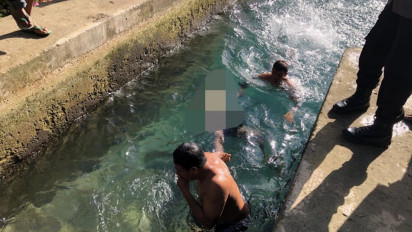 Tengah Latihan Fisik Untuk Daftar Tentara, Pemuda Tewas Tenggelam di Permandian