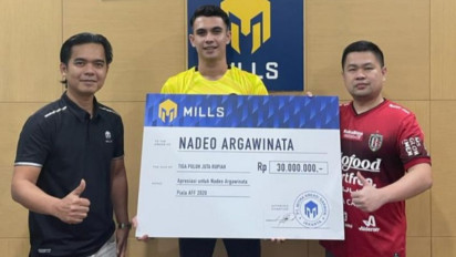 Tampil Memukai di Piala AFF Nadeo Argawinata Diguyur bonus Puluhan Juta