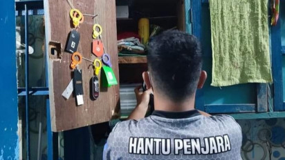 Petugas Temukan Sajam dan Handphone Saat Geledah Lapas Kelas II A Sibolga