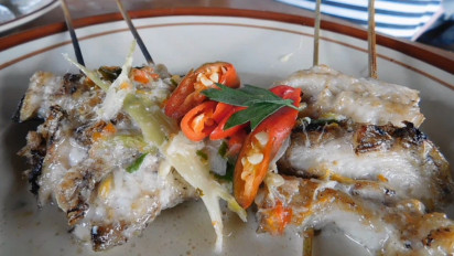 Sidat Bakar Siram Santan Banyumas, Hidangan Sultan Gurih Pedas Penuh Gizi