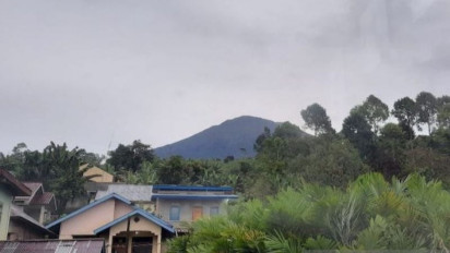Aktivitas Vulkanik Gunung Dempo Meningkat. BPBD: Kami Harapkan Warga Waspada