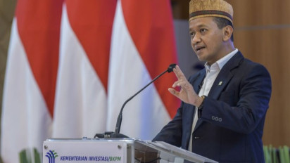 Soal Survei Masa Pemerintahan Jokowi Hingga 2027. Menteri Investasi: Dunia Usaha Mendukung