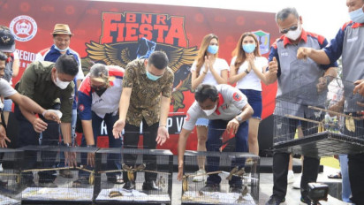 Perlombaan Burung Berkicau Tingkat Nasional Digelar di Binjai