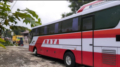 Mengintip Karoseri Miniatur Bus di Banyumas, Semua Bagian Dibuat Detail