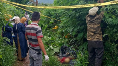 Tengkorak Mayat Ditemukan di Pembuangan Sampah di Desa Jarai Lahat