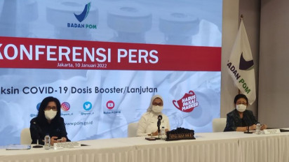 BPOM Terbitkan Izin Penggunaan Darurat Lima Vaksin Covid-19 untuk Booster