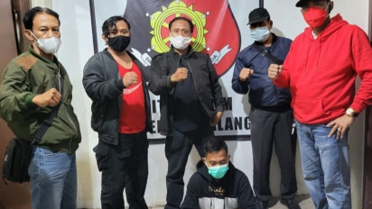 Patroli Kamtibmas di Semarang, Polisi Amankan Pria yang Membawa Obat Psikotropika