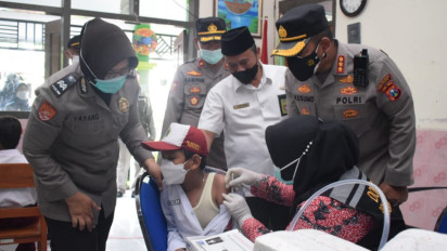 Percepat Herd Immunity Usia 6 -11 Tahun, 70 Ribu Lebih Anak Sudah Divaksin Covid-19