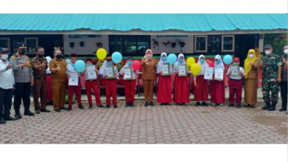 Seluruh Anak SD di Mandailing Natal Wajib Vaksin