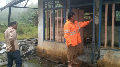 BPBD: 198 Rumah dan 9 unit fasilitas umum rusak pascagempa magnitude 5.5 di Halmahera Utara