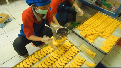 Inovatif, Dikira Buah Pisang Asli Padahal ini Roti