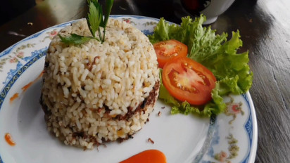 Nasi Goreng Abonjapi, Ada Kriuk Abon hingga Suapan Terakhir