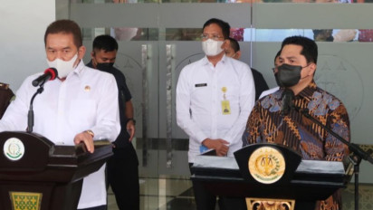 Temui Jaksa Agung, Erick Thohir Laporkan Kasus Maskapai Garuda Indonesia