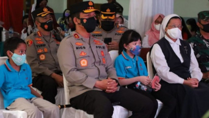 Wow! Polda Jatim Siapkan Hadiah Sepeda Motor Hingga Umroh Demi Percepatan Vaksinasi