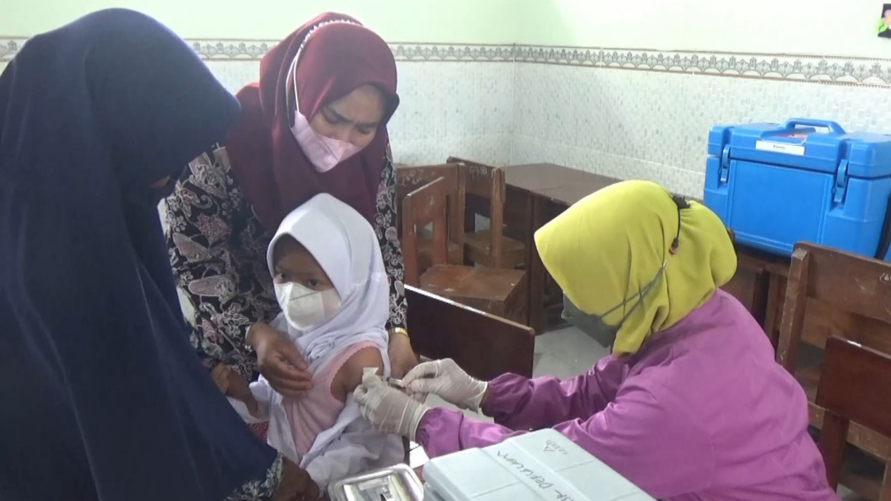 Digenjot, Vaksinasi Anak di Kudus Capai Lebih dari 50 Persen
            - galeri foto